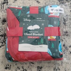 LITTLE SLEEPIES NWT A Very Pixar Christmas Cloud Blanket